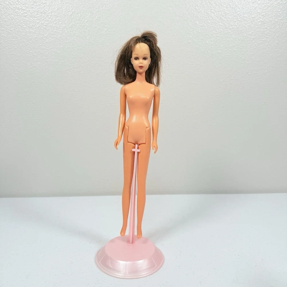 Vintage 1966 Mattel Francie #1140 Straight Leg Brunette Japan First Issue Barbie